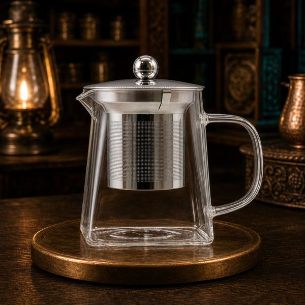 Tower Infuser 350ml — empty front-and-centre Brew Basin hero