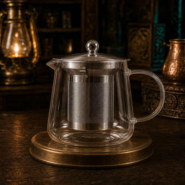 Flask Infuser 350ml — empty front-and-centre Brew Basin hero