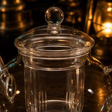 Pearl Infuser 400ml — lid and infuser macro detail