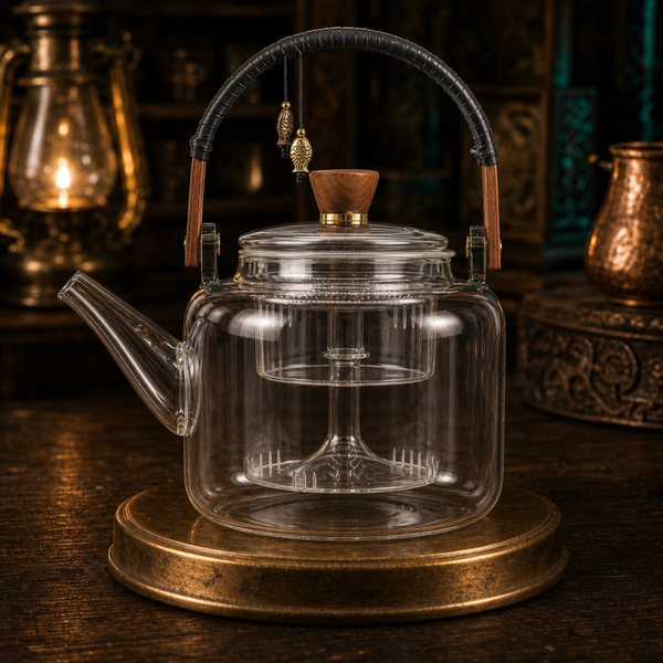 Steamer Infuser 1000ml — empty front-and-centre Brew Basin hero