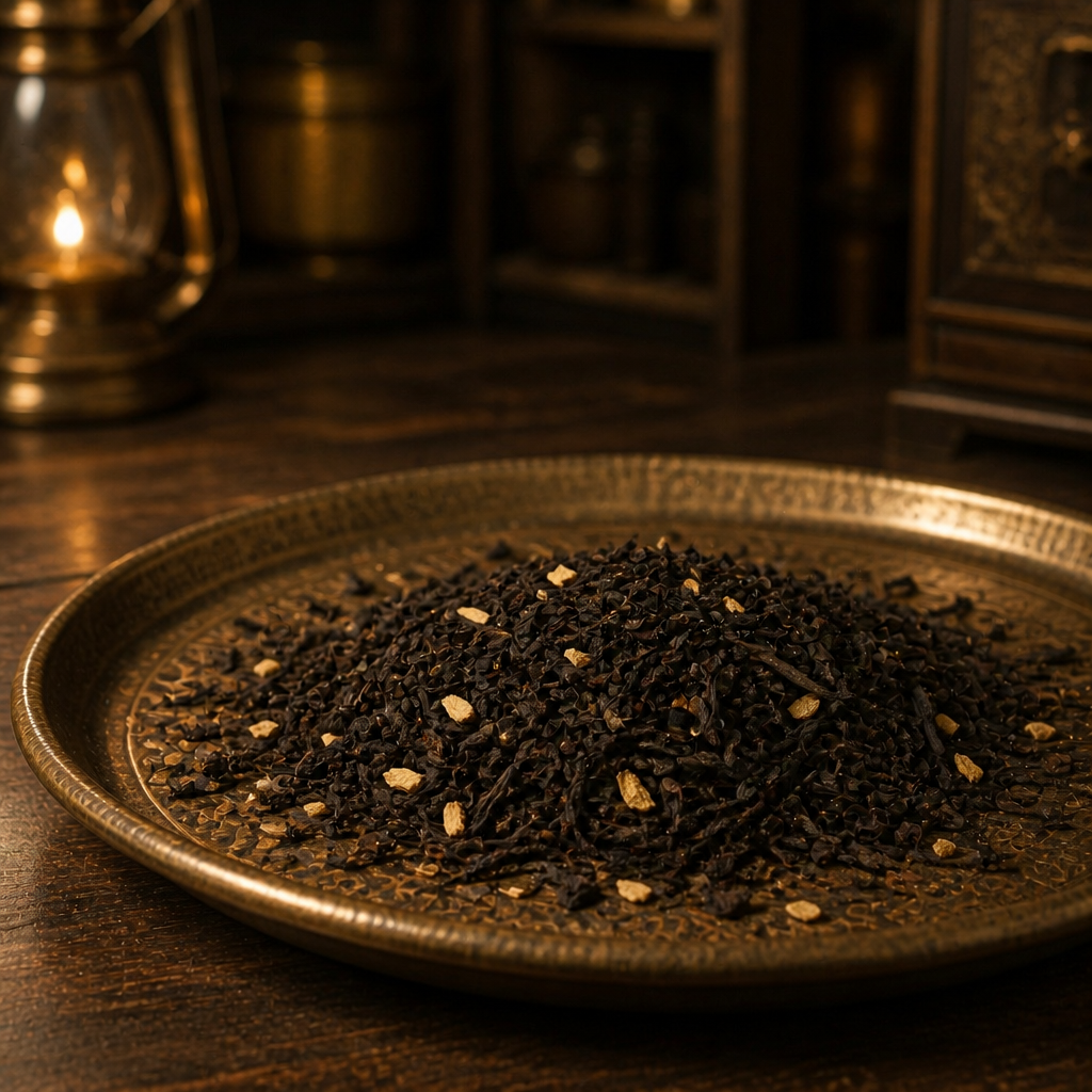Chai Black Tea · serving scene