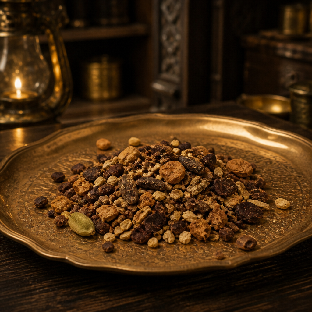 Organic Hot Chocolate Chai · serving scene