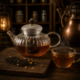 Narnaja Black Tea · brewing scene