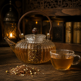 Biodigest Rooibos · brewing scene