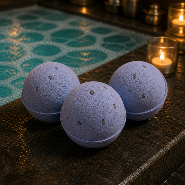 Lavender & Seeds Bath Bombs · hero