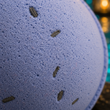 Lavender & Seeds Bath Bombs · macro