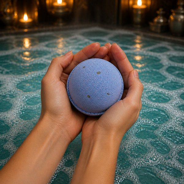 Lavender & Seeds Bath Bombs · size