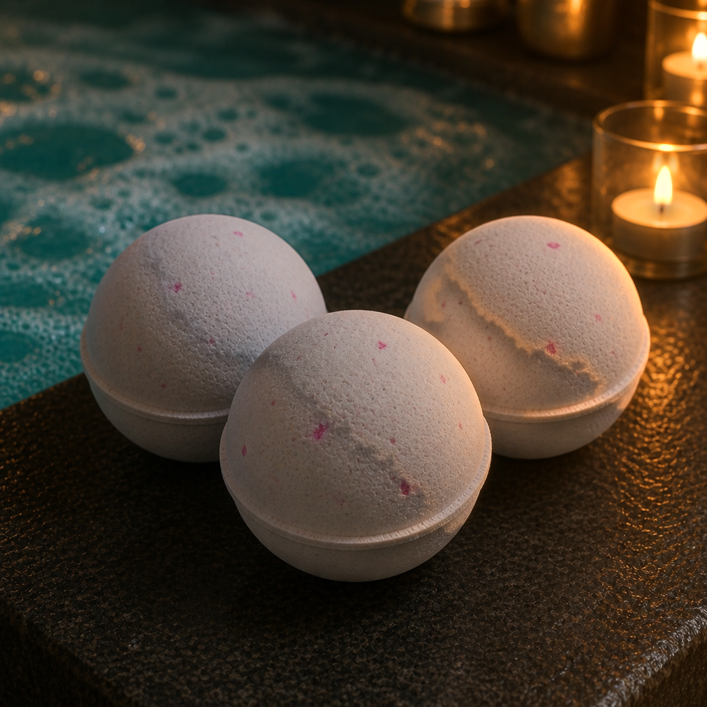 Coconut Dream Bath Bombs · hero