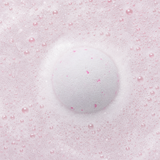 Coconut Dream Bath Bombs · in-use fizz
