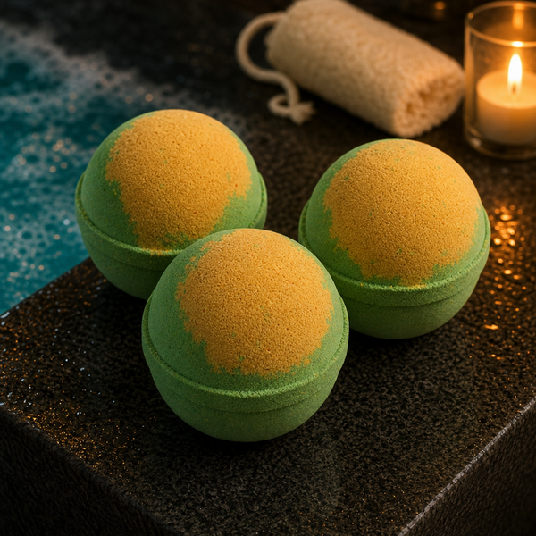 Apple Pie & Custard Bath Bombs · hero