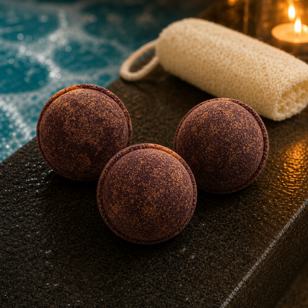 Chocolate & Orange Bath Bombs · hero