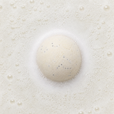 Simply Vanilla Bath Bombs · in-use fizz