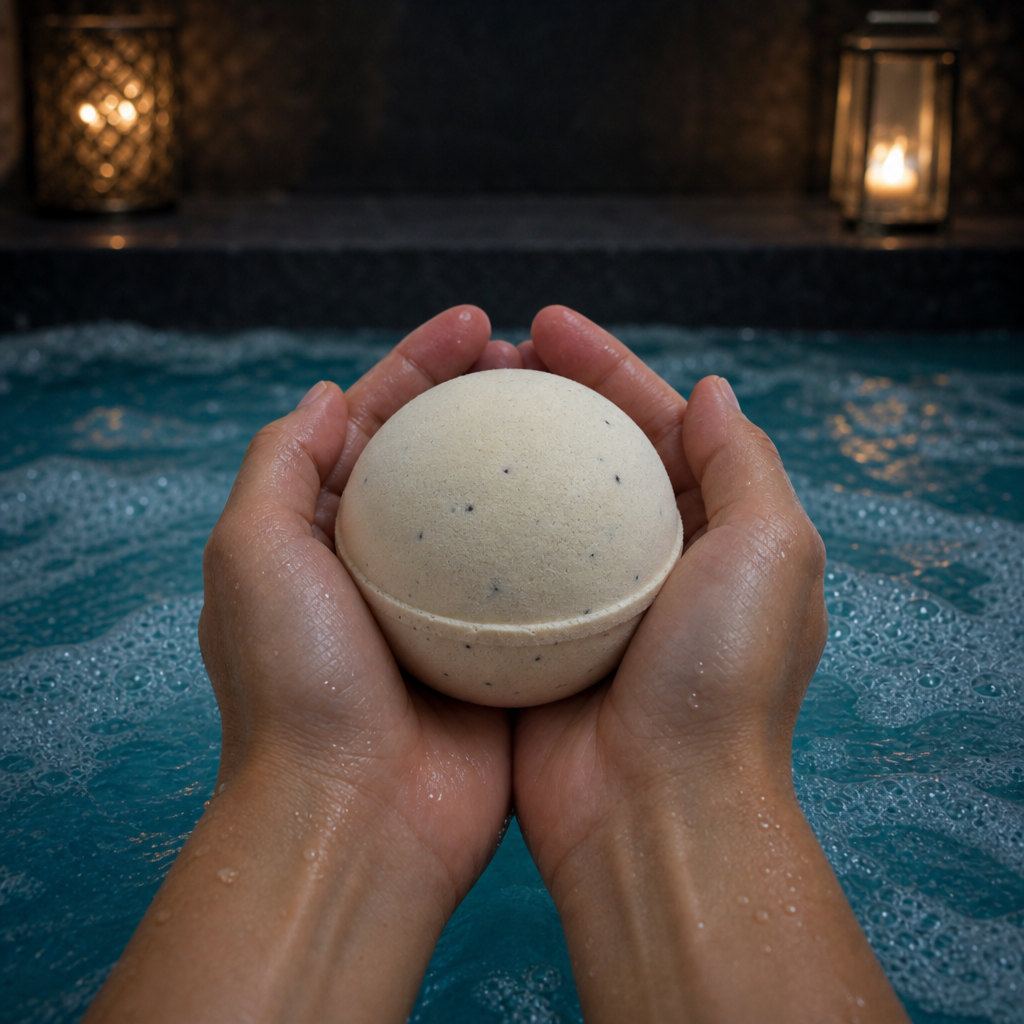 Simply Vanilla Bath Bombs · size