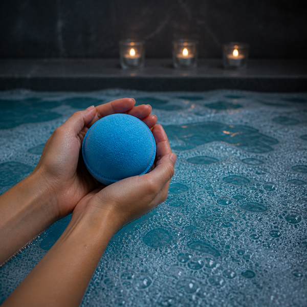Blueberry Bath Bombs · size
