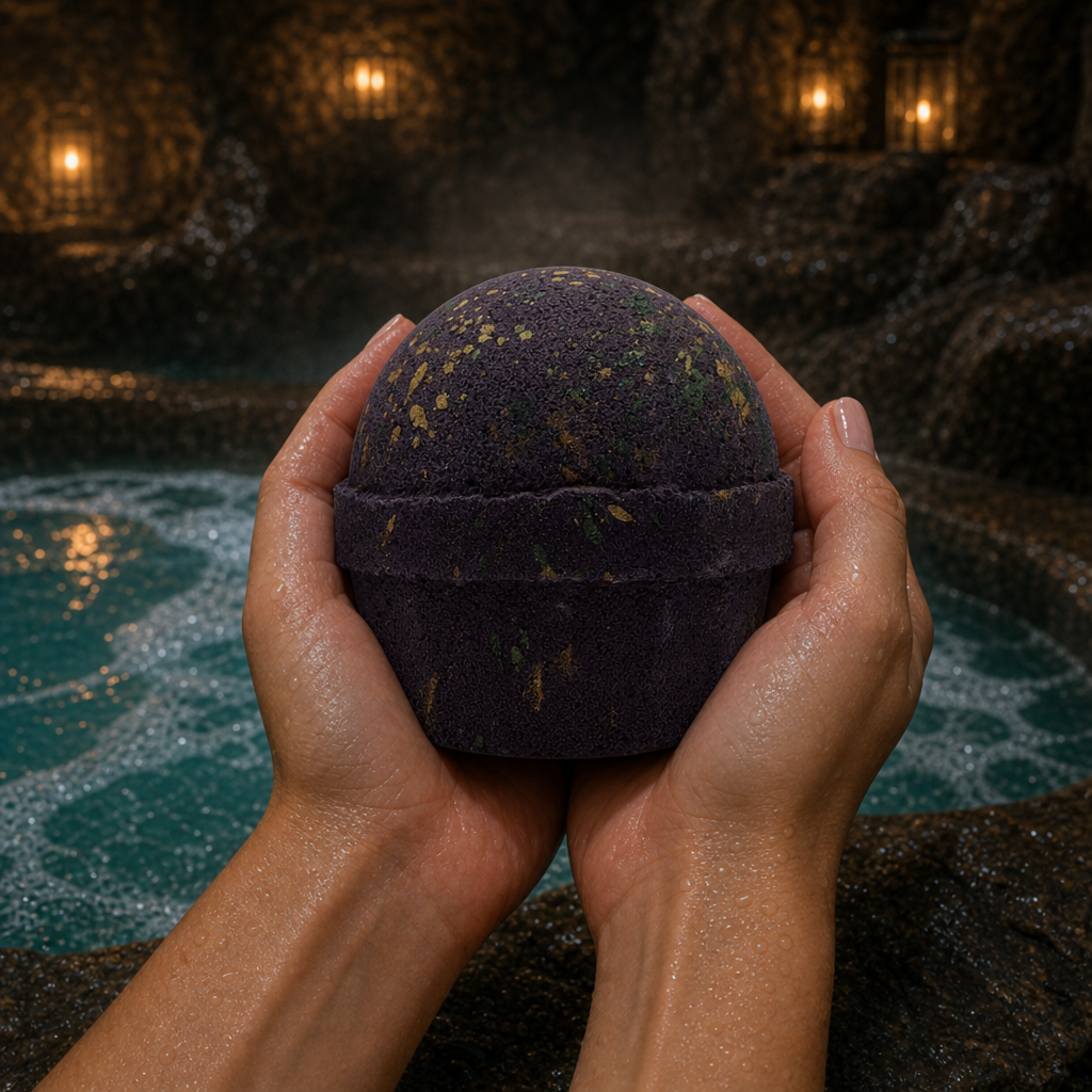 Emerald Oudh Truffle Bath Bomb · size