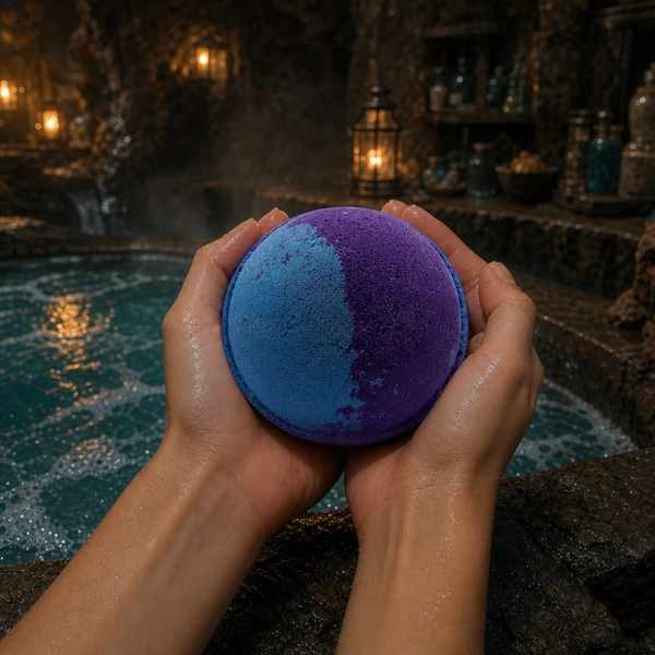 Amethyst Creed Bath Bomb · size