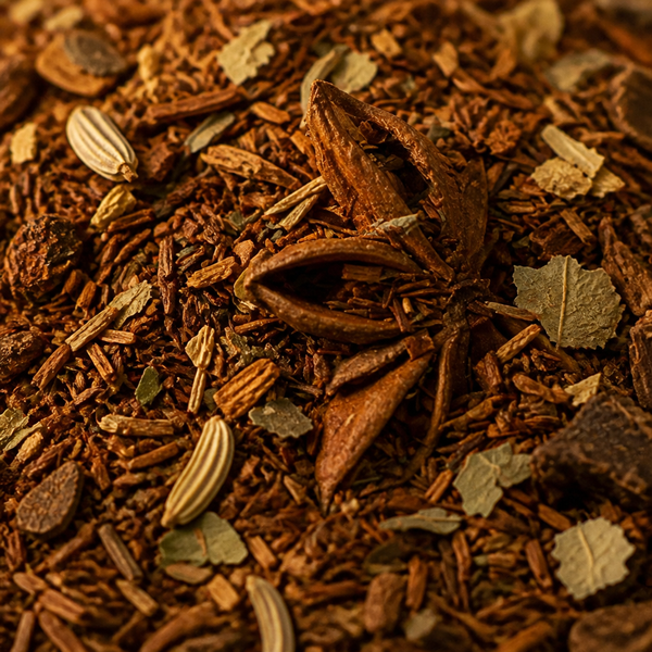 Red Bush Digestive · loose-leaf detail