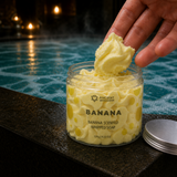 Banana Whipped Soap · in-use