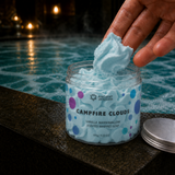 Campfire Clouds Whipped Soap · in-use