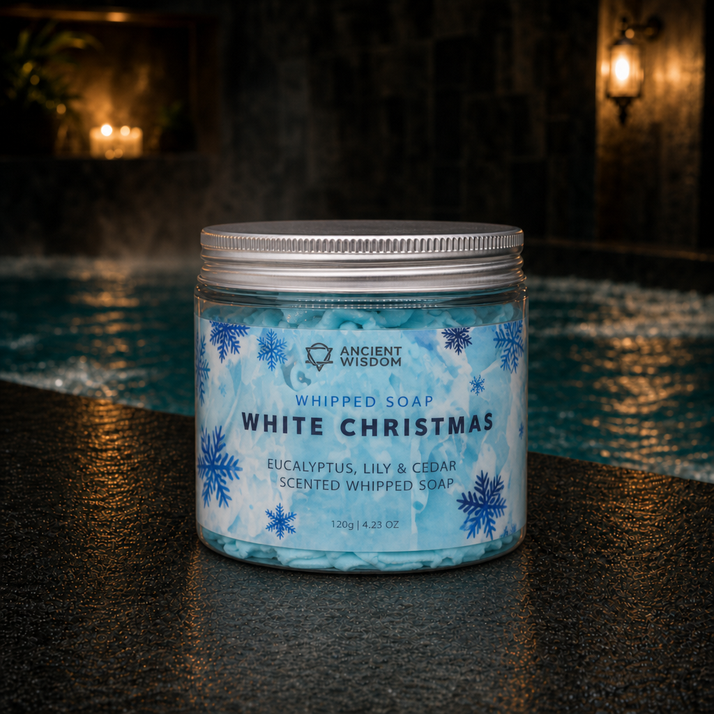 White Christmas Whipped Soap · hero
