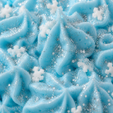 White Christmas Whipped Soap · macro