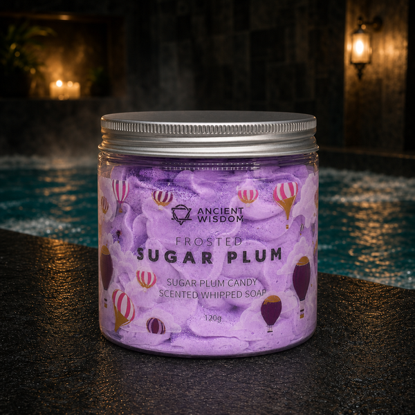 Frosted Sugar Plum Whipped Soap · hero