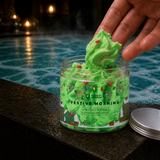 Festive Morning Whipped Soap · in-use