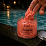 Peach Whipped Soap · in-use