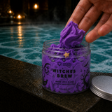 Witches Brew Whipped Soap · in-use