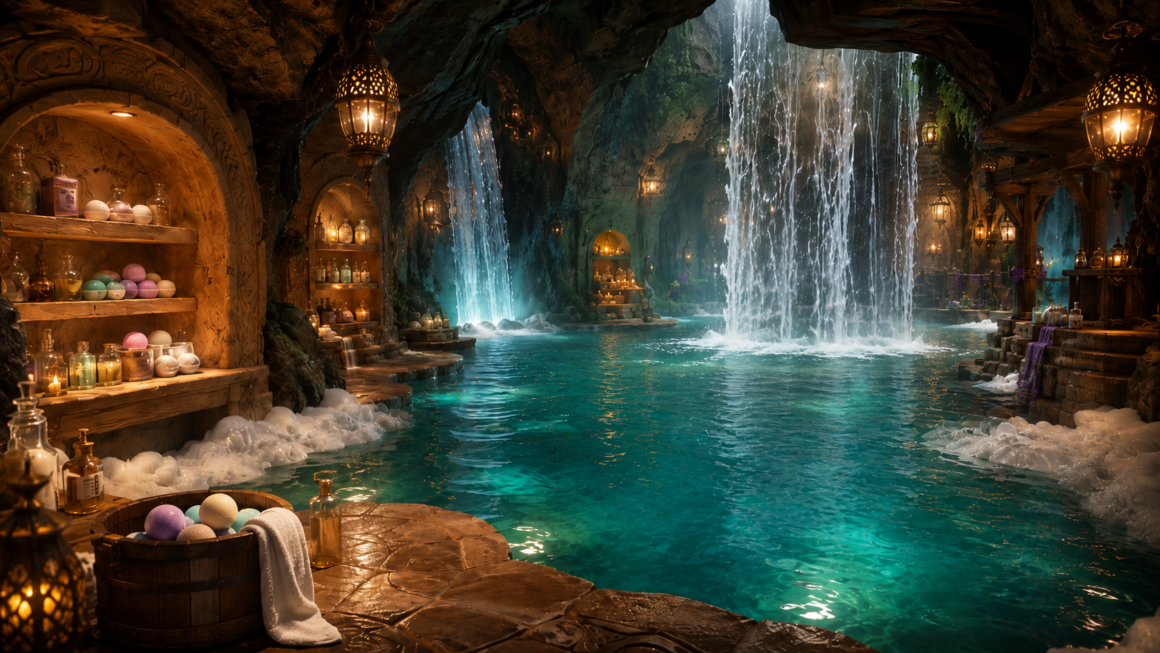 Lather Lagoon doorway
