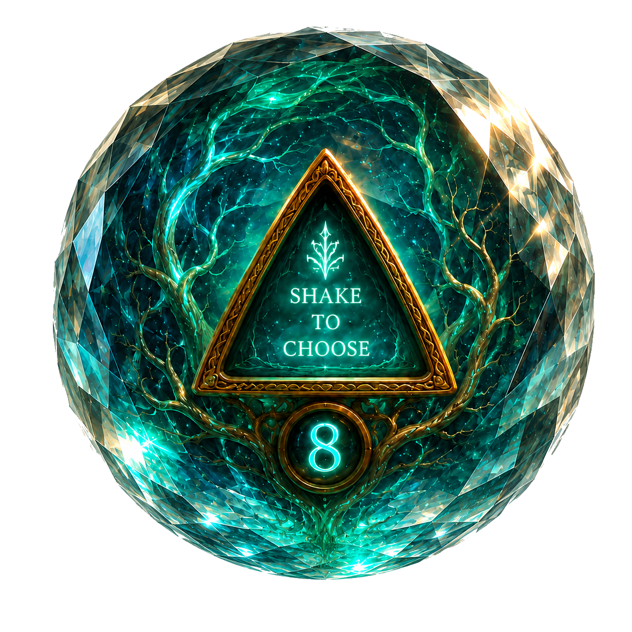 The Magic Crystal 8 Ball
